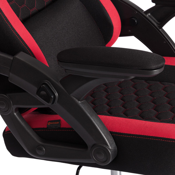 Изображение товара Кресло офисное Tetchair iShark (ткань, черный/красный)