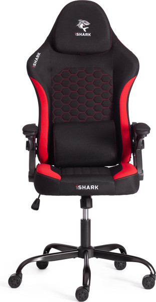 Изображение товара Кресло офисное Tetchair iShark (ткань, черный/красный)