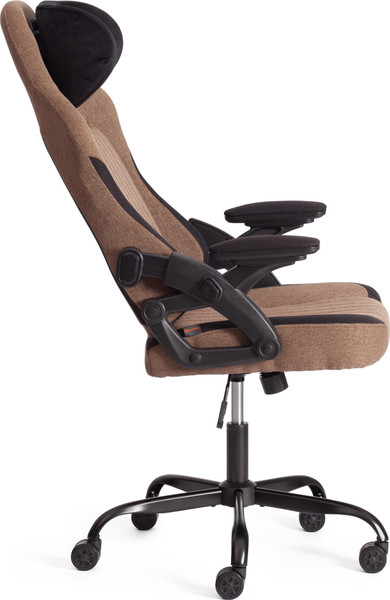 Изображение товара Кресло офисное Tetchair iWolf (ткань, черный/коричневый)