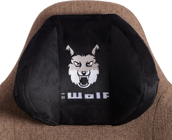 Изображение товара Кресло офисное Tetchair iWolf (ткань, черный/коричневый)