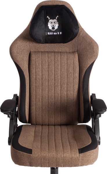 Изображение товара Кресло офисное Tetchair iWolf (ткань, черный/коричневый)