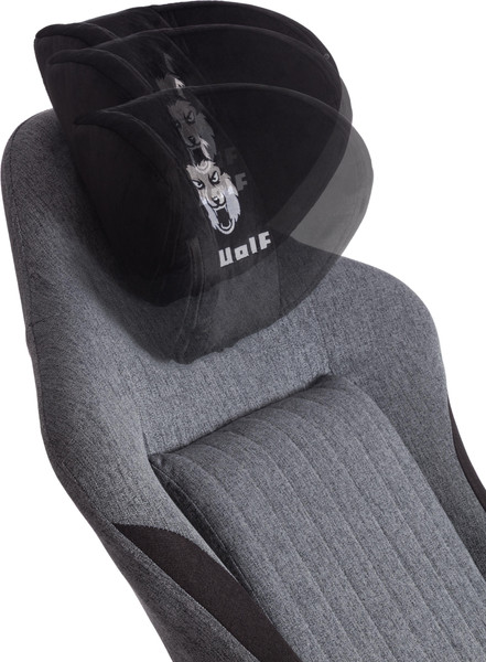 Изображение товара Кресло офисное Tetchair iWolf (ткань, черный/серый)