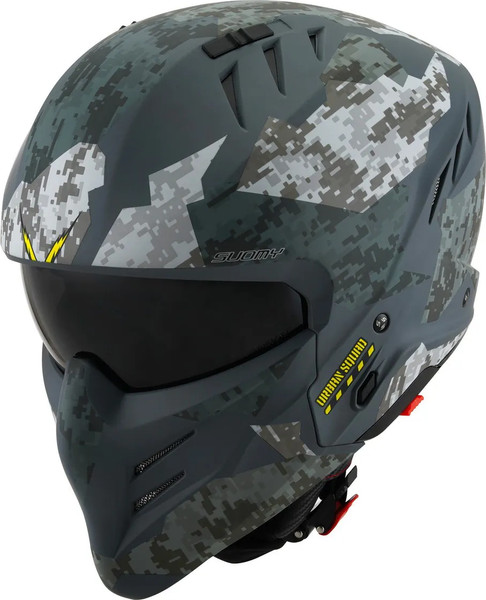 Изображение товара Мотошлем Suomy Armor Urban Squad Camouflage / K6AM0006.3 (S, серый матовый)