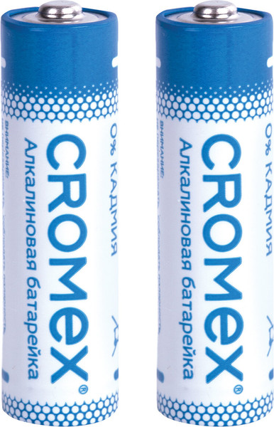 Изображение товара Комплект батареек Cromex Alkaline. АA LR6 15A / 457132 (4шт)