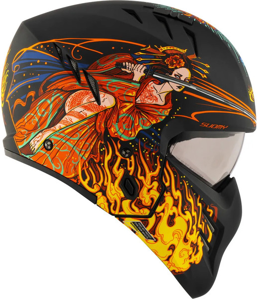 Изображение товара Мотошлем Suomy Armor Mizu Kasai / K6AM0007.3 (S, черный матовый)