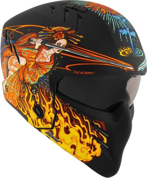 Изображение товара Мотошлем Suomy Armor Mizu Kasai / K6AM0007.4 (M, черный матовый)