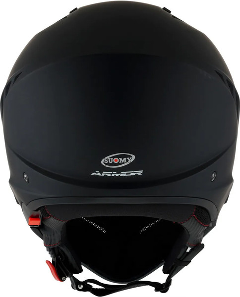 Изображение товара Мотошлем Suomy Armor Plain / K6AM00X6.4 (M, черный матовый)