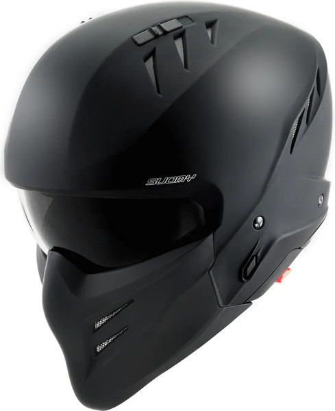 Изображение товара Мотошлем Suomy Armor Plain / K6AM00X6.4 (M, черный матовый)