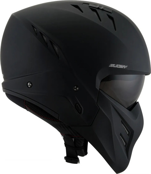 Изображение товара Мотошлем Suomy Armor Plain / K6AM00X6.6 (XL, черный матовый)