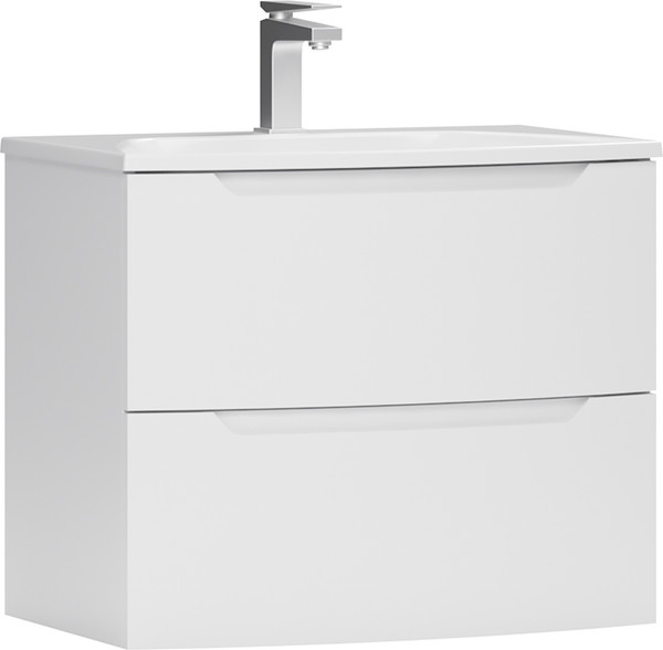 Изображение товара Тумба под умывальник Belux Ганновер НП 70-02 (1, белый глянец)