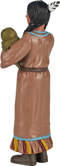 Изображение товара Фигурка коллекционная Konik Индейцы, мать с ребенком AML5022