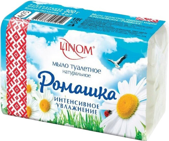 Изображение товара Набор мыла Linom Классическое Ромашка (300г)