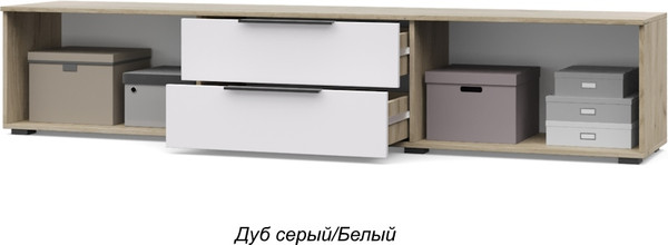 Изображение товара Тумба Modern Харди Х73 (серый дуб/белый)