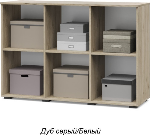 Изображение товара Тумба Modern Харди Х83 (серый дуб/белый)