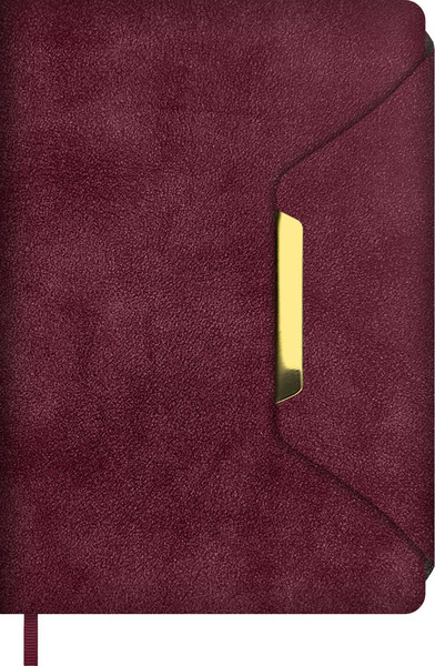 Изображение товара Ежедневник Escalada Спилок Делавэ / 70608 (160л, бордовый)
