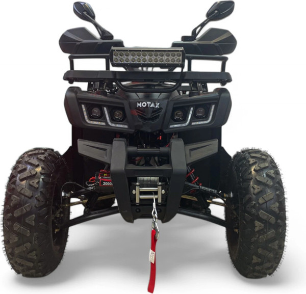 Изображение товара Квадроцикл Motax Grizlik T200 Lux (черный/красный камуфляж)