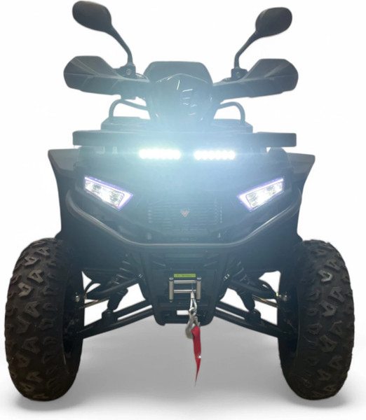 Изображение товара Квадроцикл Motax Grizlik W200 Lux (черный/зеленый камуфляж)
