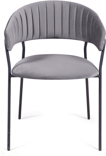 Изображение товара Стул Arvento Форли (серый/черный муар)