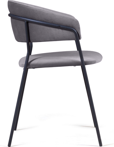 Изображение товара Стул Arvento Форли (серый/черный муар)