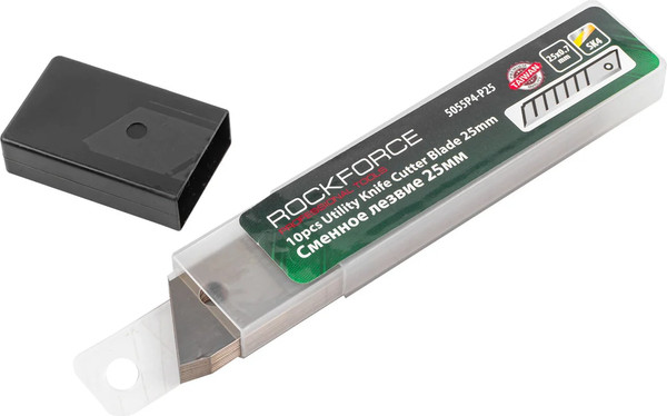 Изображение товара Набор сменных лезвий RockForce RF-5055P4-P25 / 54643 (10шт)