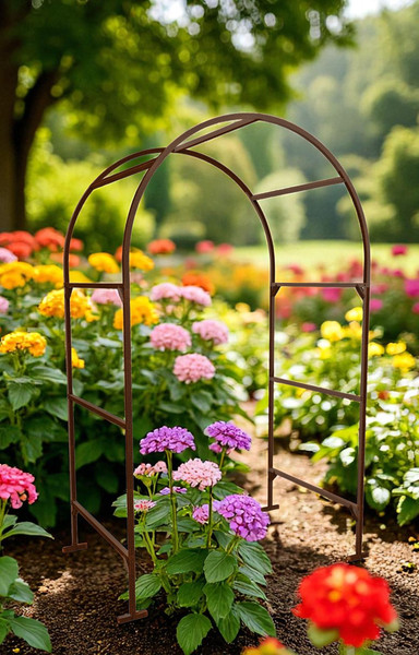 Изображение товара Арка садовая ИМпласт 15451 (антик/медь)