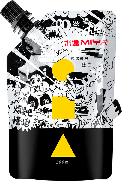 Изображение товара Акриловая краска Himi YC.100DB.004X (100мл, первоцвет)