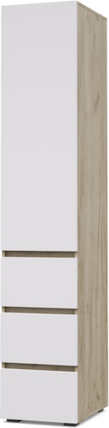 Изображение товара Шкаф-пенал Modern Тифани Т13 (серый дуб/белый)