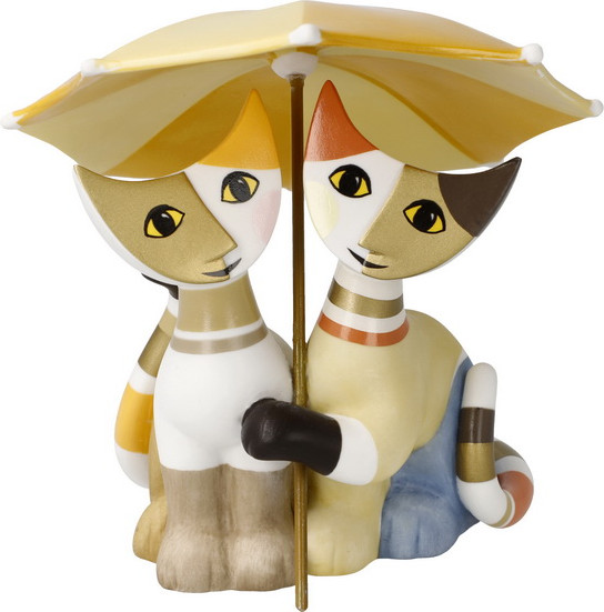 Изображение товара Статуэтка Goebel Друзья под зонтиком Rosina Wachtmeister / 31-400-90-1