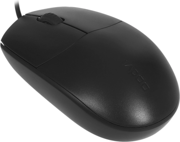 Изображение товара Мышь Rapoo N100C Type-C (черный)