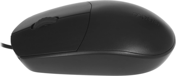 Изображение товара Мышь Rapoo N100C Type-C (черный)