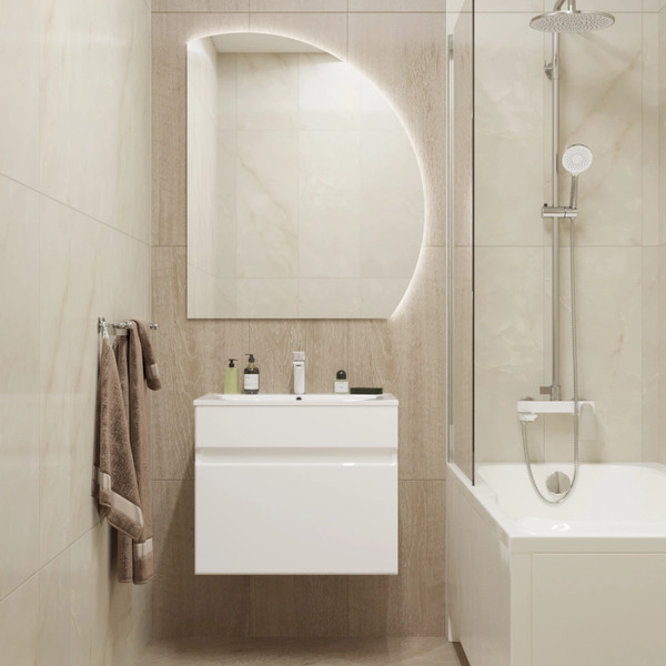 Изображение товара Тумба под умывальник Mixline Брикс-60 555004