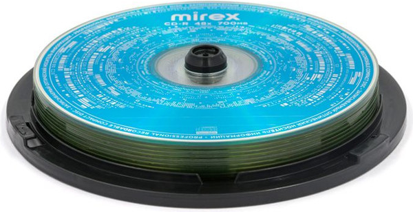 Изображение товара Набор дисков CD-R Mirex 48X 700MB / UL120051A8L (10шт)