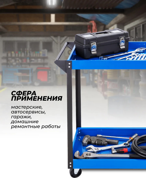Изображение товара Тележка инструментальная Forsage F-1141343C (60052)