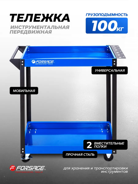 Изображение товара Тележка инструментальная Forsage F-1141343C (60052)