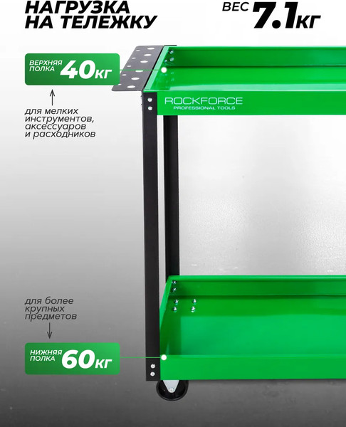 Изображение товара Тележка инструментальная RockForce RF-1141343C (62659)