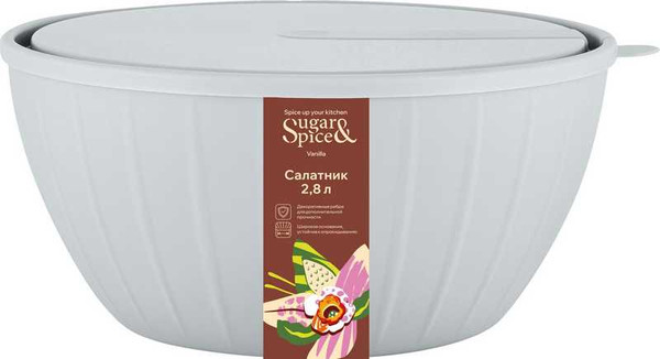 Изображение товара Салатник Sugar&Spice Vanilla / SE1867 11 025 (трюфель)