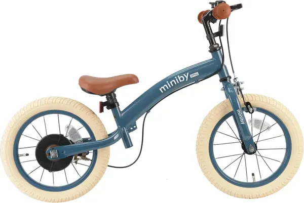 Изображение товара Беговел QPlay CB01 MiniBy (серебристый/синий)