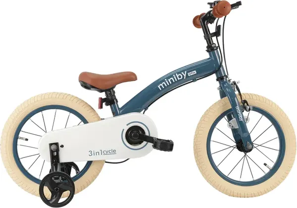 Изображение товара Беговел QPlay CB01 MiniBy (серебристый/синий)