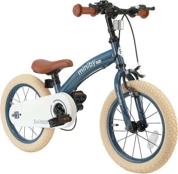 Изображение товара Беговел QPlay CB01 MiniBy (серебристый/синий)