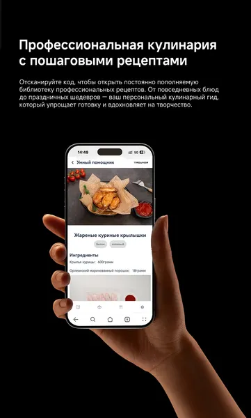 Изображение товара Аэрогриль Trouver IG20 Pro (черный)