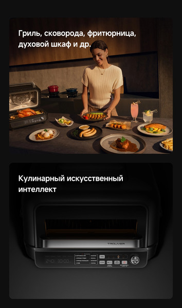 Изображение товара Аэрогриль Trouver IG20 Pro (черный)