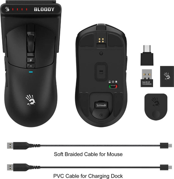 Изображение товара Мышь A4Tech Bloody R72 Pro Duo (черный)