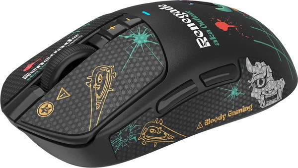 Изображение товара Мышь A4Tech Bloody R72 Ultra Duo Renegademidnight (черный/рисунок)
