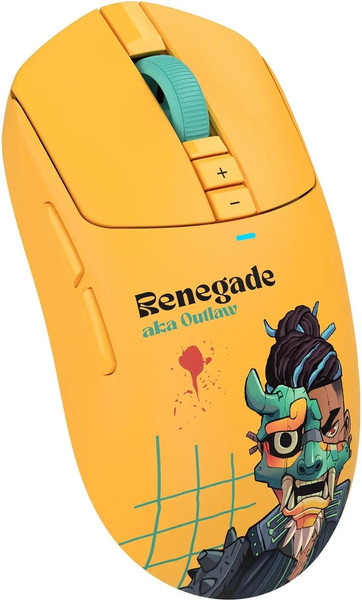 Изображение товара Мышь A4Tech Bloody R72 Ultra Duo Renegade Sunset (желтый/рисунок)