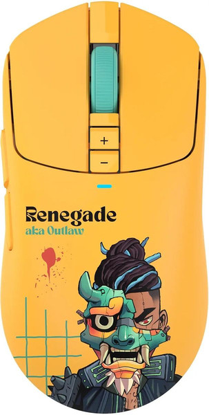 Изображение товара Мышь A4Tech Bloody R72 Ultra Duo Renegade Sunset (желтый/рисунок)