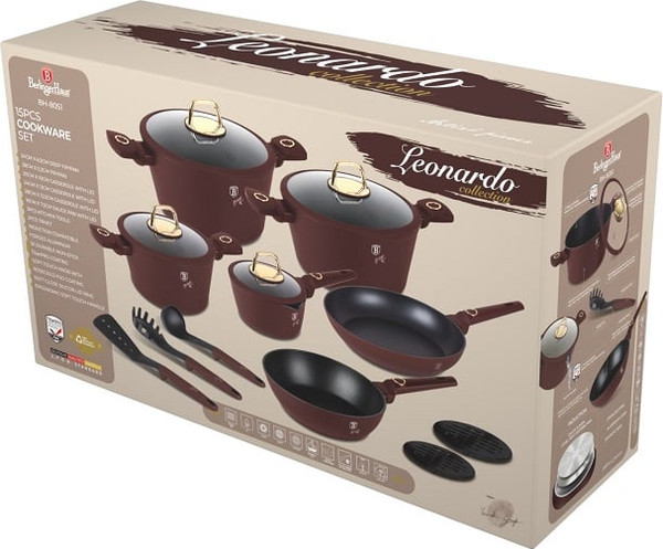 Изображение товара Набор кухонной посуды Berlinger Haus Leonardo / BH/8051