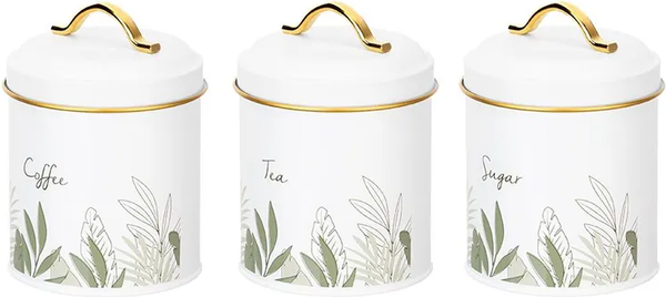 Изображение товара Набор емкостей для хранения Elan Gallery Tea, coffee, sugar / 240493