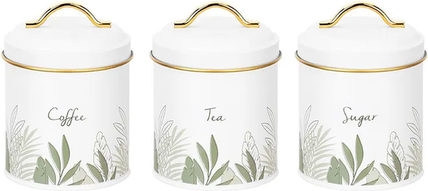 Изображение товара Набор емкостей для хранения Elan Gallery Tea, coffee, sugar / 240493