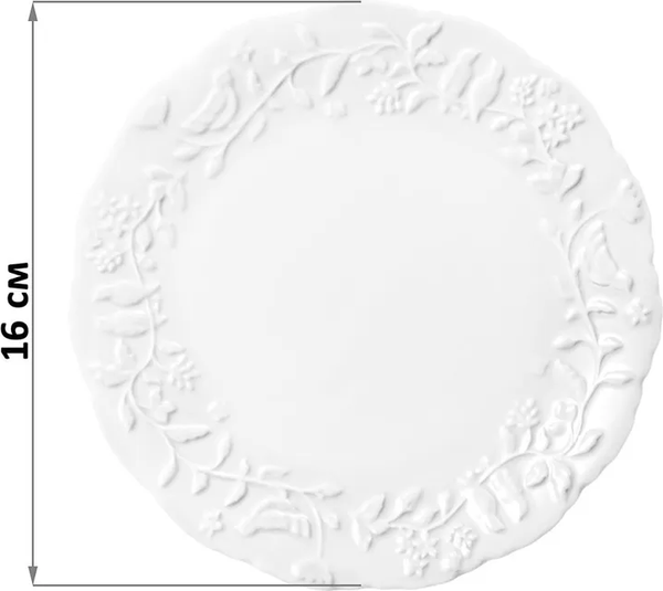 Изображение товара Набор тарелок Elan Gallery Птички на ветке / 540984