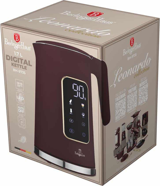 Изображение товара Электрочайник Berlinger Haus Leonardo / BH/9735